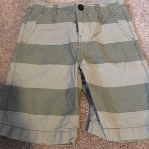 boys calvin klein striped shorts